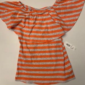 Girls mid shoulder shirt OLD NAVY